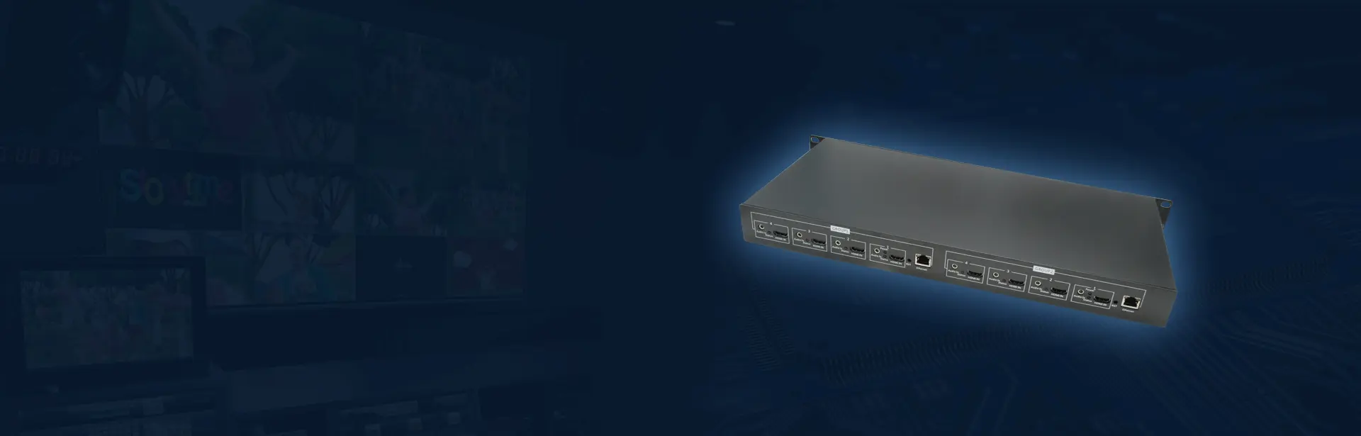 8チャンネル4K HDMIビデオエンコーダIPTV、ライブストリーム、放送用